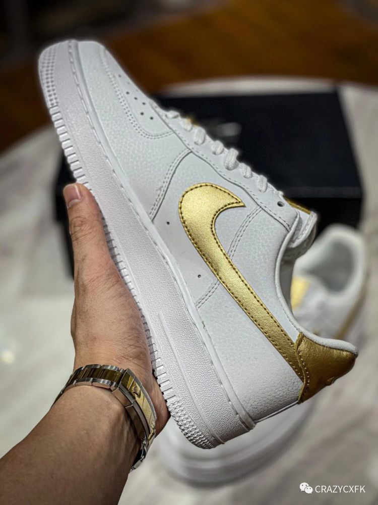 耐克nikeairforce1空军一号白金钩低帮运动板鞋
