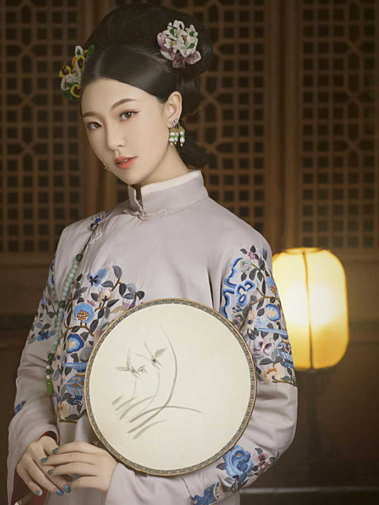 盘子女人坊古装摄影富察皇后常服客片欣赏