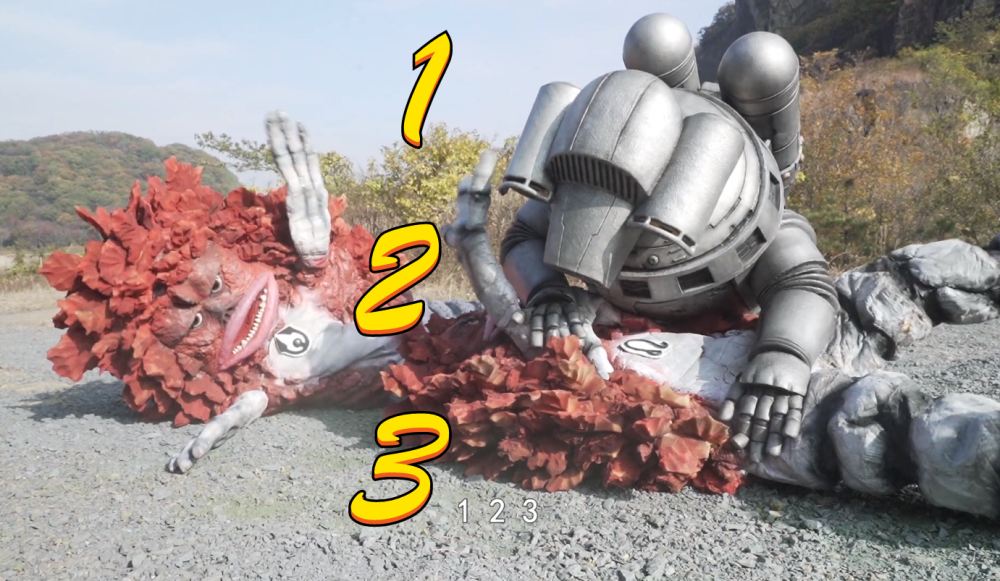 虽说这里出现了两只怪兽,不过遥辉的驾驶技术越发娴熟.