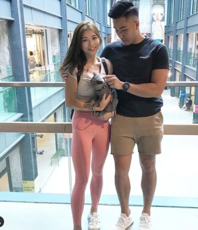 早前廖慧仪狠甩男友sam,之后对方疑似因为感情问题坠