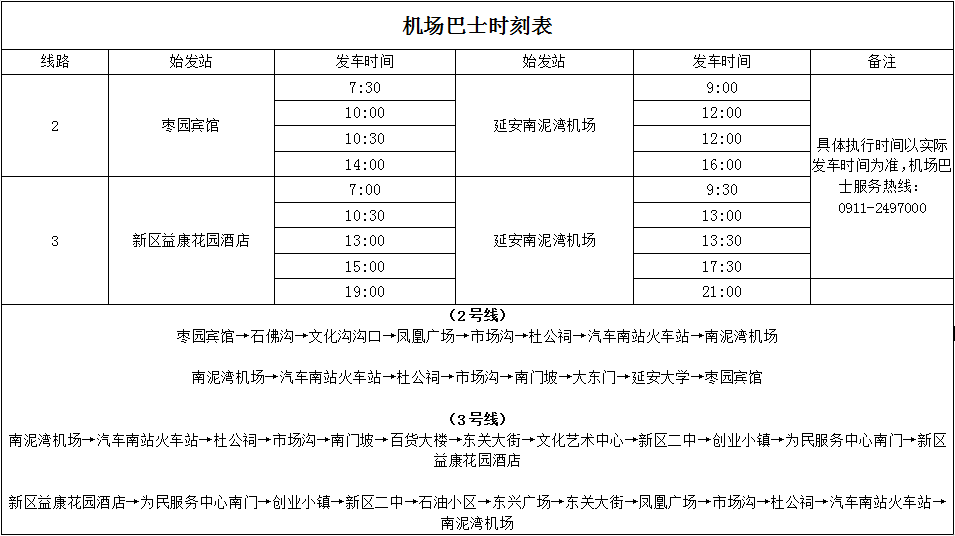 民生关注延安南泥湾机场巴士时刻