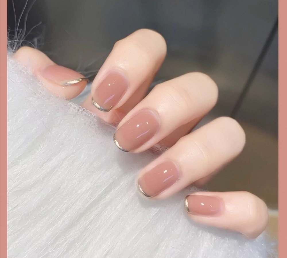 仙女系温柔粉色美甲推荐