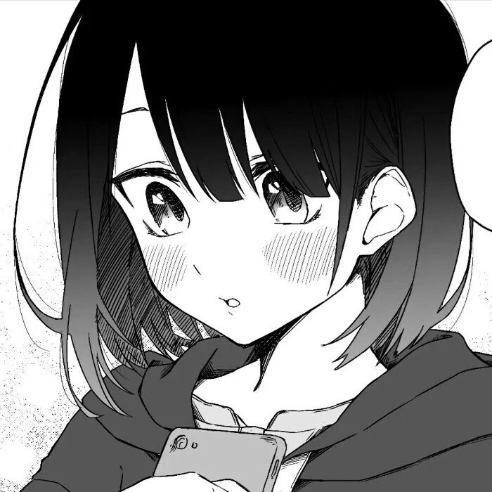 微丧动漫女头可爱女孩也会沮丧