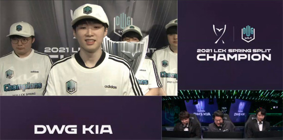 q:ghost选手现在感受如何,dk能够蝉联去年lck夏季赛和今年春季赛冠军