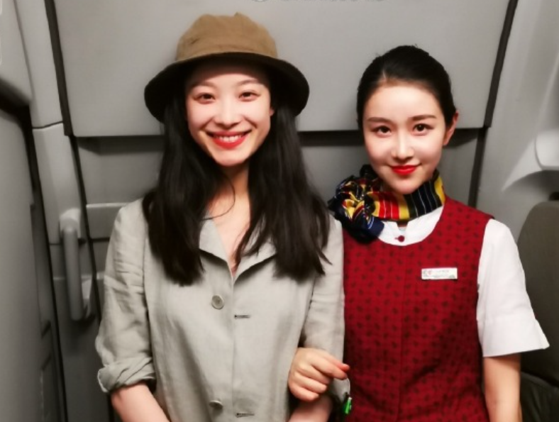 倪妮扮空姐什么水平?秒杀春晚所有女明星!