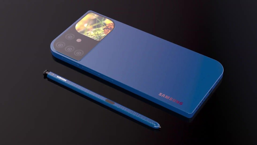 据悉,该款三星概念机为三星galaxy note 21 ultra,从渲染图来看,其