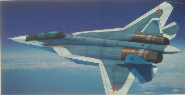 米格家族五代机,从机头进气起步,化身太空"歼星舰"