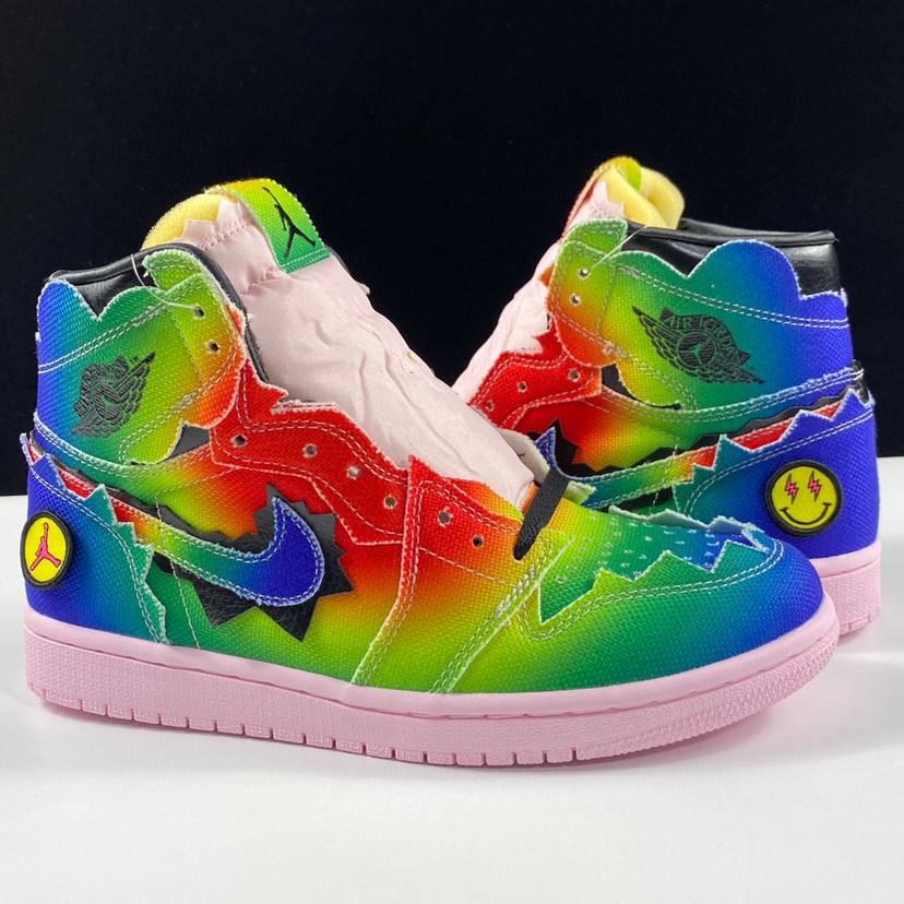 全网最骚气的aj1笑脸!_腾讯新闻