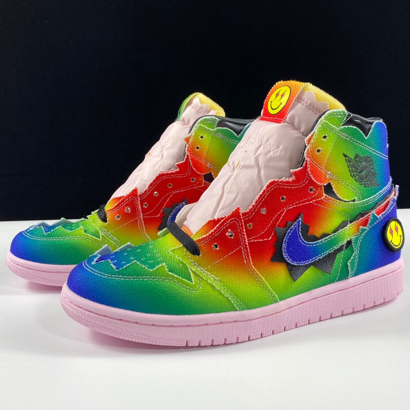 全网最骚气的aj1笑脸!_腾讯新闻