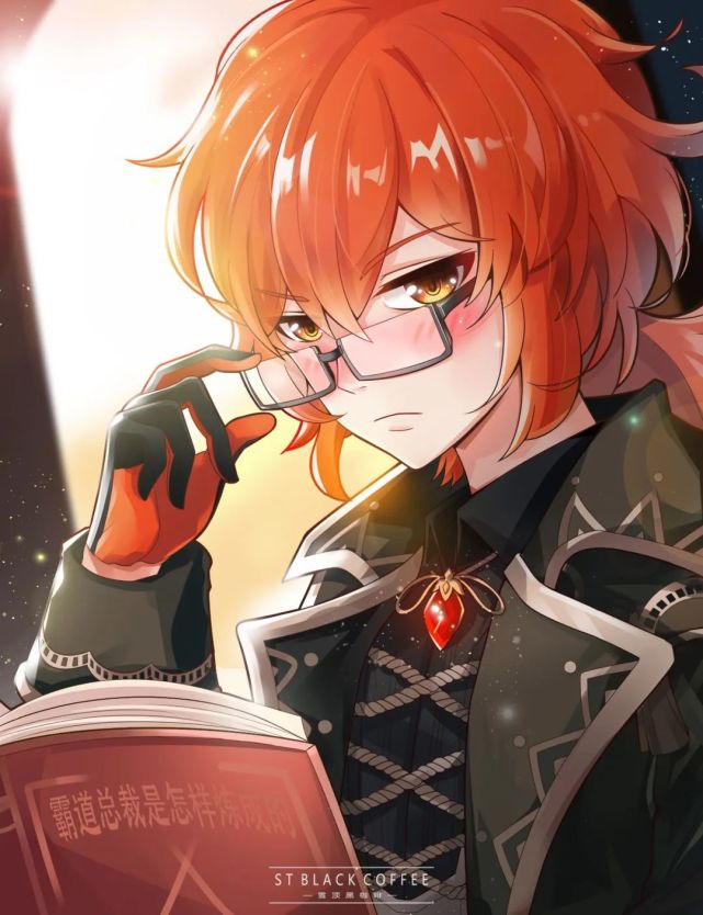 迪卢克同人壁纸精选霸道总裁是这样炼成的原神