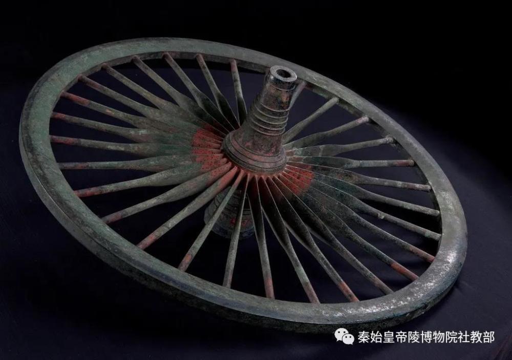 秦俑百问微讲堂铜车马的车轮