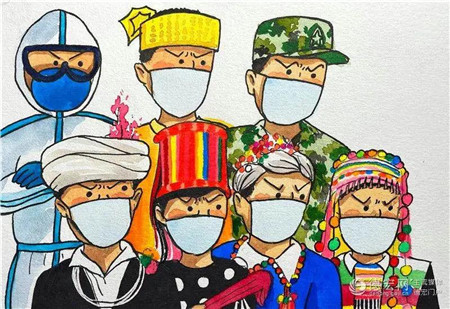 q版应援德宏小伙这样为瑞丽加油