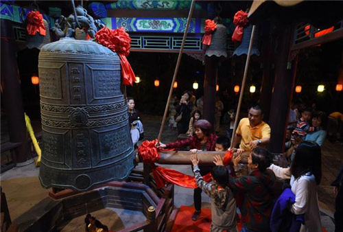 寒山寺108吨铜钟被铸造成功可国内有一口钟至今都没人能复制