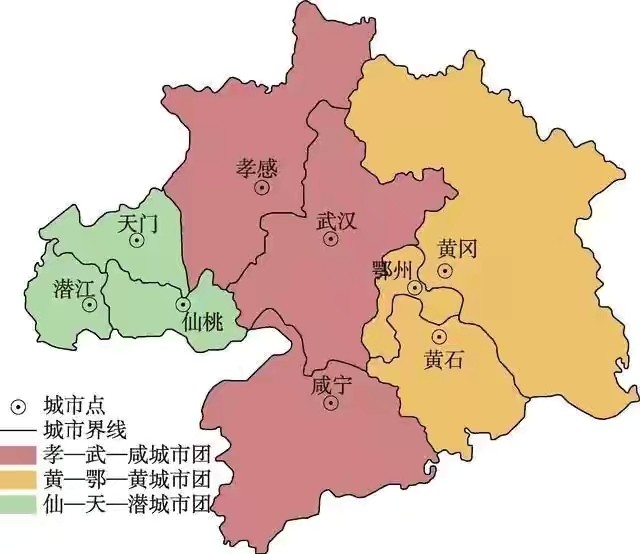 武汉各区区位图图片
