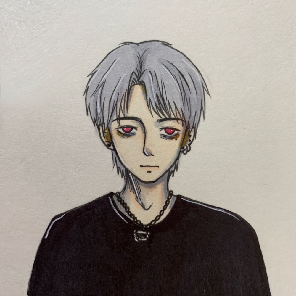 动漫头像:男孩子发型头像,不留狼尾不知道自己有多帅