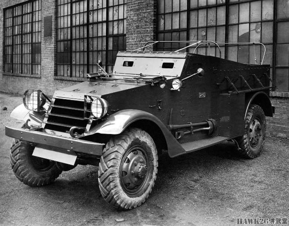 图说美国装甲侦察车的发展演变m3a1如何成为二战著名装甲车