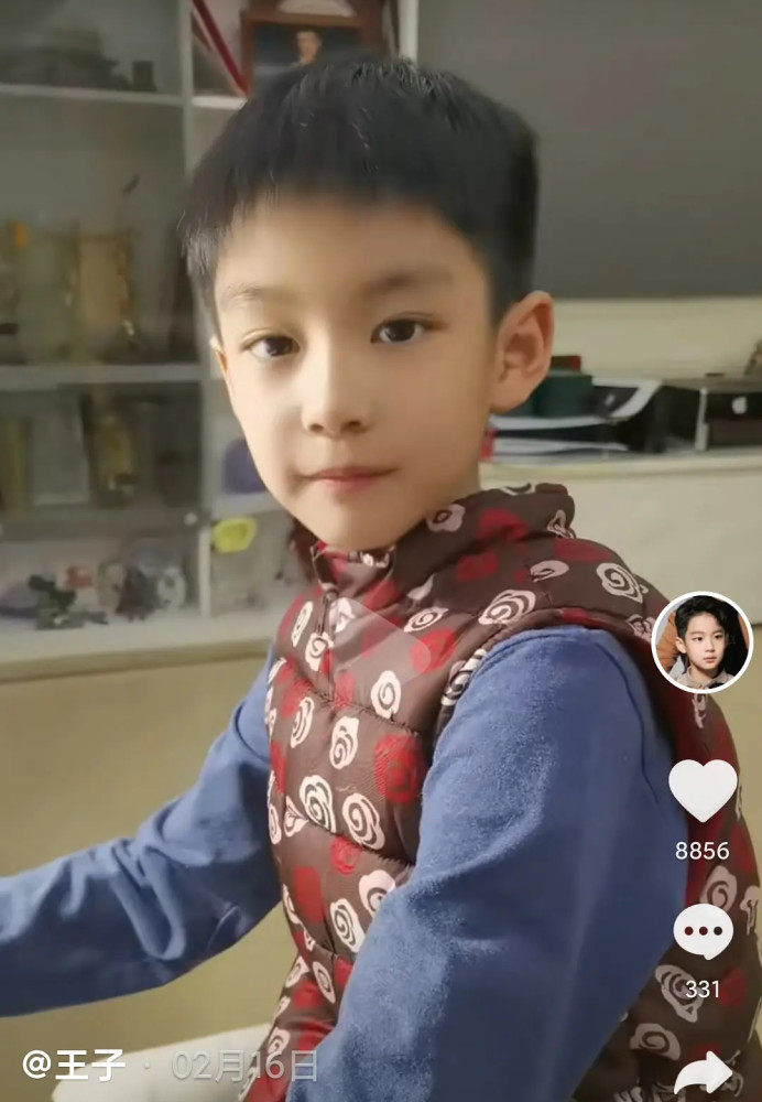 曹颖儿子超高颜值引热议网友称他与董洁儿子是星二代里最帅的
