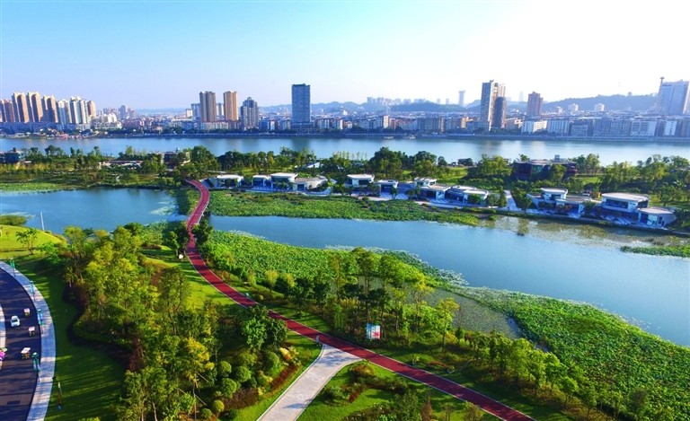 遂宁醉美绿道串起市民美好幸福生活