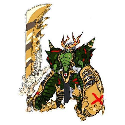 数码宝贝:奥加兽进化链鉴赏,狮子兽的宿敌,究极体是死亡领主