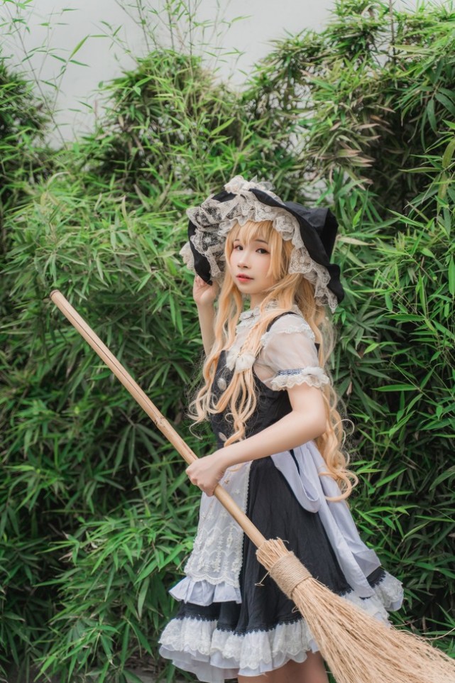 东方project雾雨魔理沙cosplay