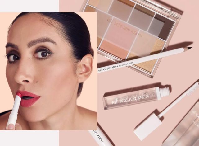 elf新系列彩妆套组与好莱坞御用造型师的梦幻联动