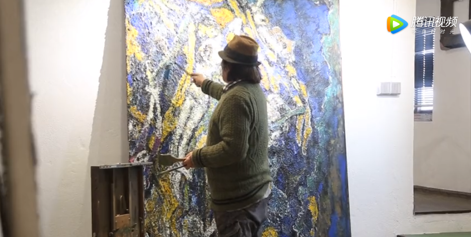 80多岁高龄,依旧笔耕不辍,品味艺术乞丐人