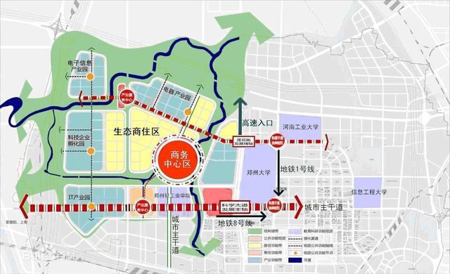 鄭州高新區入圍前100排名第17位