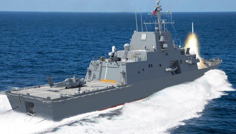 新一代护卫舰有多强?排水量达到6000吨,领先054a至少一代