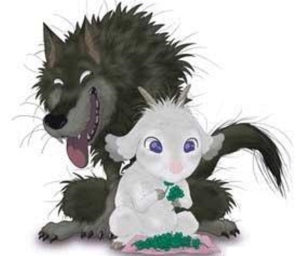 童话故事美丽的谎言羊和狼的故事