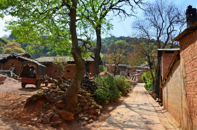 云南大山里的村庄,村民过着悠闲生活,有些老人一辈子没出过山