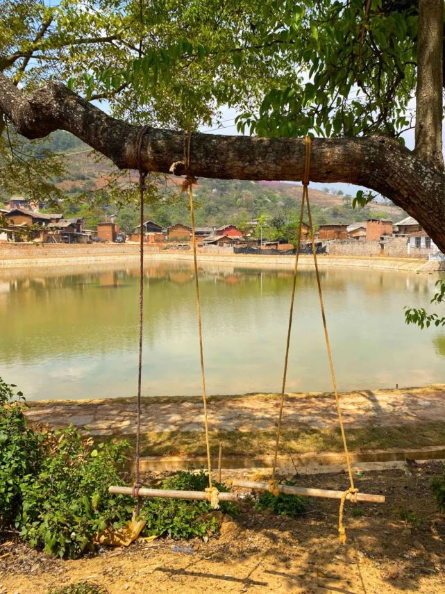 云南大山里的村庄,村民过着悠闲生活,有些老人一辈子没出过山