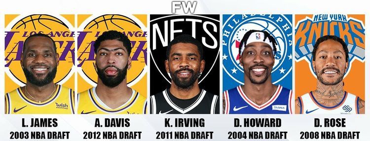 NBA近20年前10状元（下）！湖人2人同队！欧文超越霍华德！