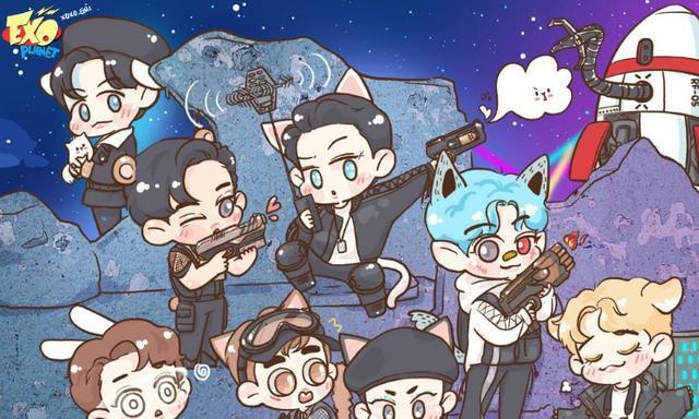 浅谈韩国实力男团exo,出道九年获赞无数,用实力征服所有观众!