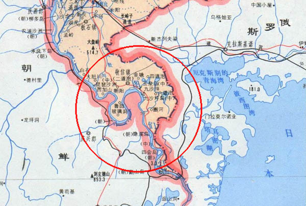 300平方公里國土被非法侵佔20年後收回後中國多了個出海口