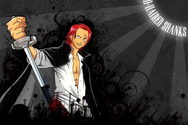 香克斯是一名西洋剑的使用者,还是海贼