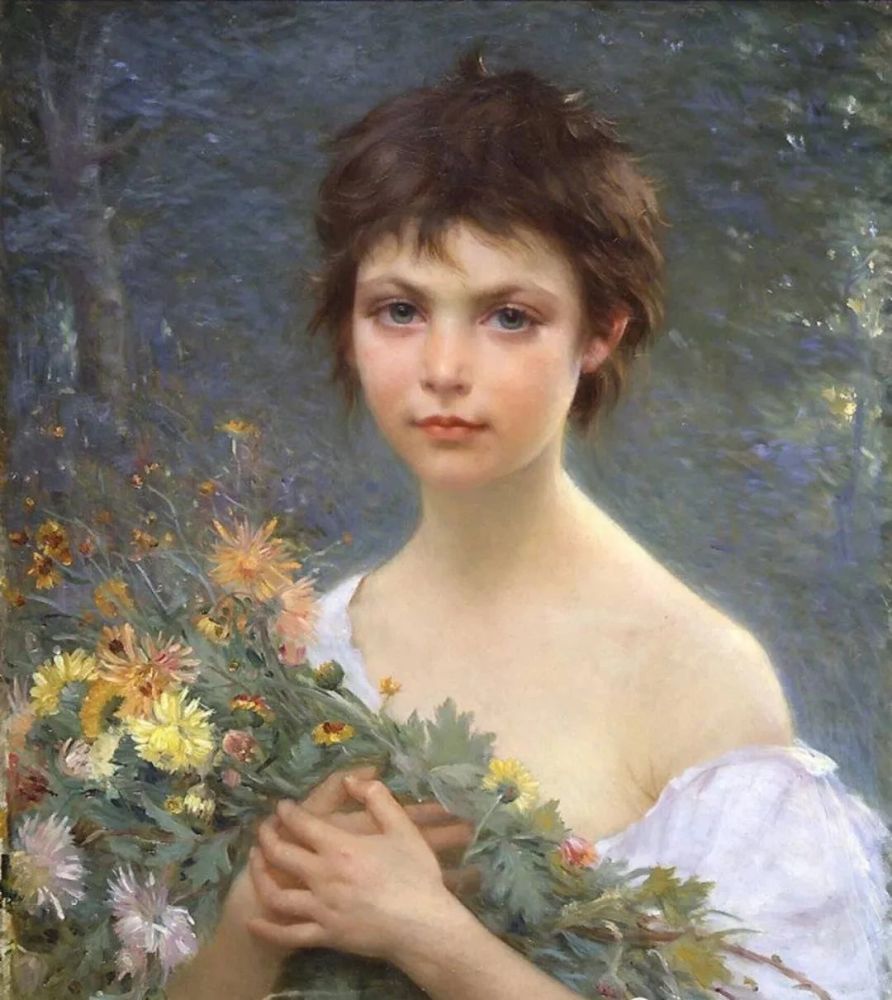 油画人物欣赏——alfred·guillou