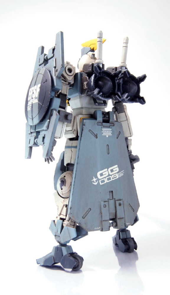 模玩控:多模型零件混搭角斗士高达模型,大家能看出用了哪些模型零件?