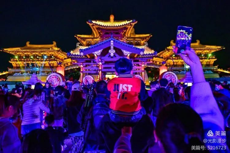 夜游九洲池 梦回大唐神都 腾讯新闻