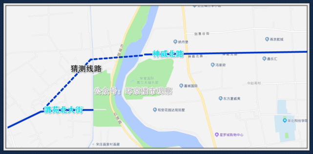 4条跨界道路分别为:三河神威北大街,大厂厂通路,香河通宝路和安石路