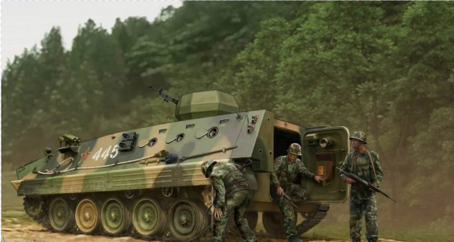 63式装甲输送车是我国研制最早的履带式装甲车它有非常重大的意义代表