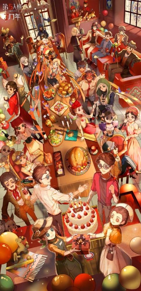 第五人格:三周年海报惹争议!玩家打赌:画师一定不玩游戏_腾讯新闻