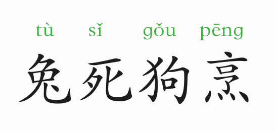 成语故事兔死狗烹