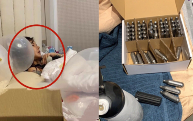 韩安冉因打气球被官媒点名批评网友在线求科普网红真会玩