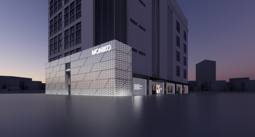 美装案例|玩转线条·上海moniko美发学院6周年新校区