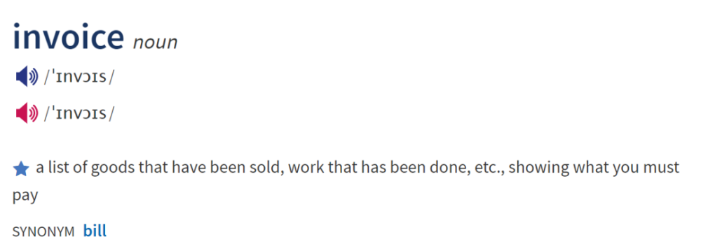 发票 英文怎么说 真的不是 Invoice 腾讯新闻