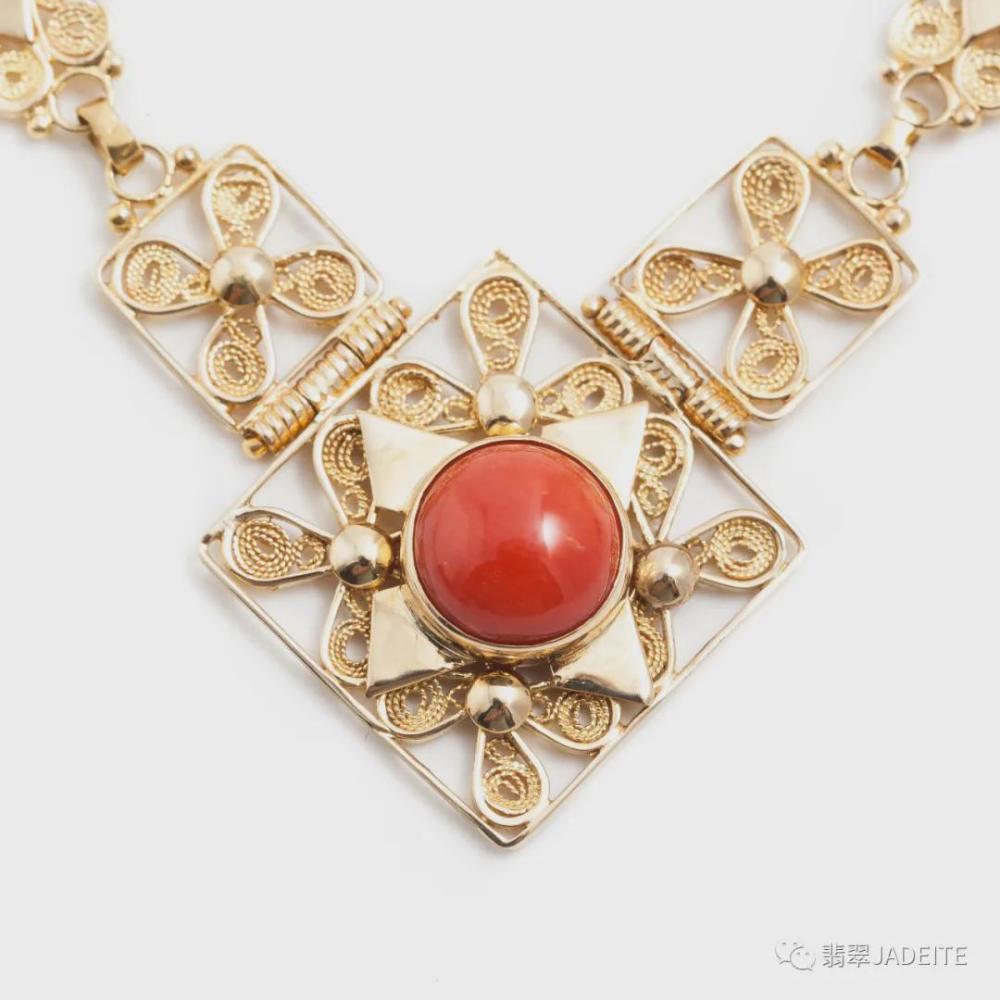 鉴赏意大利本土珠宝品牌来自撒丁岛的传统花丝镶嵌首饰