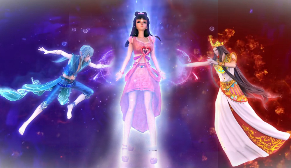 叶罗丽灵犀阁主的站位很讲究正邪划分粉色仙子曾经效忠女王