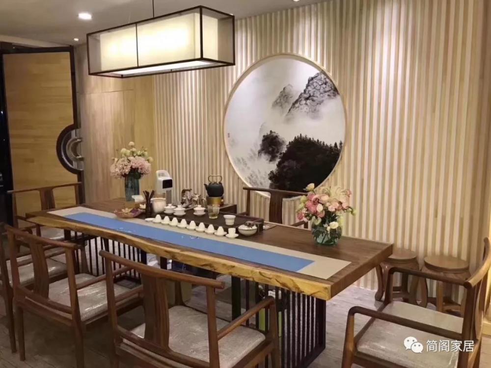 实木功夫茶几茶台和茶空间中的不解之情