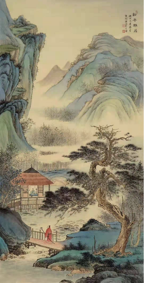 意境深远 气韵生动:画家黄开丛山水作品赏析_腾讯新闻