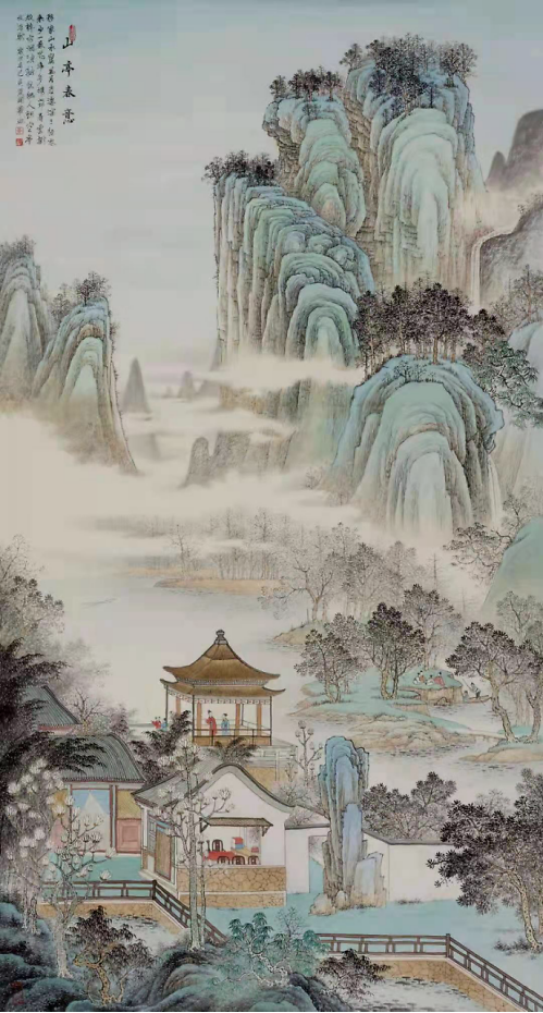 意境深远 气韵生动:画家黄开丛山水作品赏析_腾讯新闻